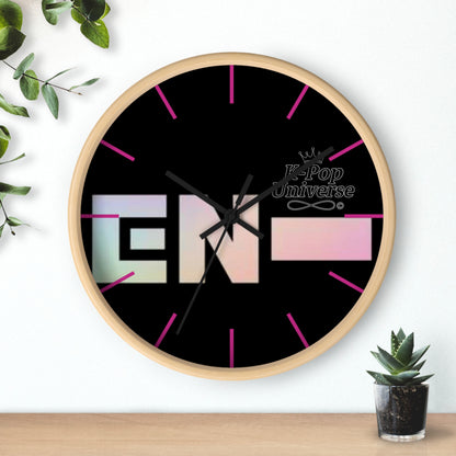 K-Pop Themed Wall Clock, Stylish Home Decor, J-Pop Universe Decoration, Unique Gift for Fans, Musician Inspired Wall Art