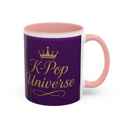 K-Pop Universe Accent, Double face,Coffee Mug - Perfect Gift for Fans, Unique Collectible, Music Lover's Mug, Trendy Drinkware, Birthday Present