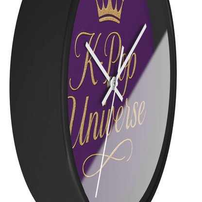 K-Pop Universe Wall Clock | Perfect Gift for Fans, Home Decor, Music Lovers, Stylish Timepiece, Unique Birthday Present