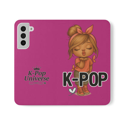 K-Pop Flip Case for Fans, Cute K-Pop Merchandise, Stylish Phone Cover, Ideal for Gifts, Birthday, Concerts, and Celebrations
