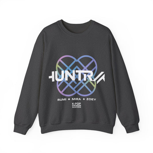 ‼️ Limited edition ‼️K-Pop Universe Crewneck Sweatshirt, Cozy Casual Wear, Music Lover Gifts, Unisex Apparel, Gift for Him/Her, Festival Outfit, K-pop demon hunters, Huntrax