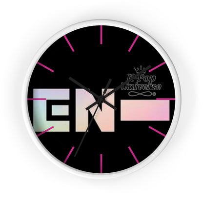 K-Pop Themed Wall Clock, Stylish Home Decor, J-Pop Universe Decoration, Unique Gift for Fans, Musician Inspired Wall Art
