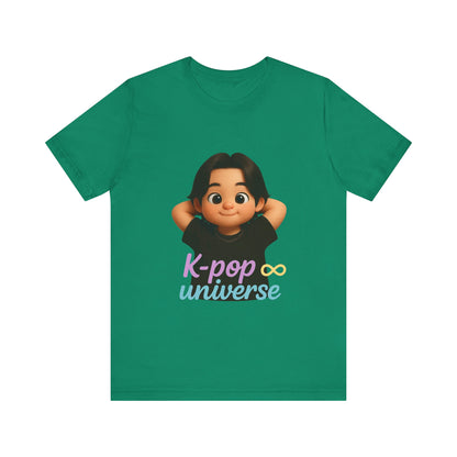 K-Pop Universe Graphic Tee, Trendy T-Shirt for Fans, Unisex Short Sleeve Shirt, Concert Apparel, Gift for Music Lovers