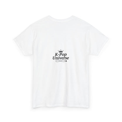 K-Pop Universe "Good Vibes Only" Graphic T-Shirt, Unisex Cotton Tee, Music Lover Gift, Concert Wear, Casual Style