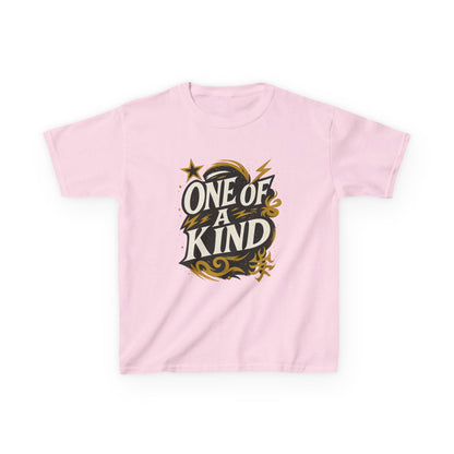 One of a Kind Kids Tee, Unique Kids T-Shirt, Custom Kids Heavy Cotton Tee, Gift for Kids, Fun Kids Apparel