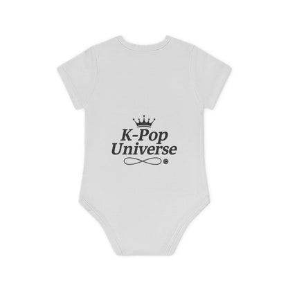 Baby Organic Short Sleeve Bodysuit, BTS,BTS ARMY, k-pop universe