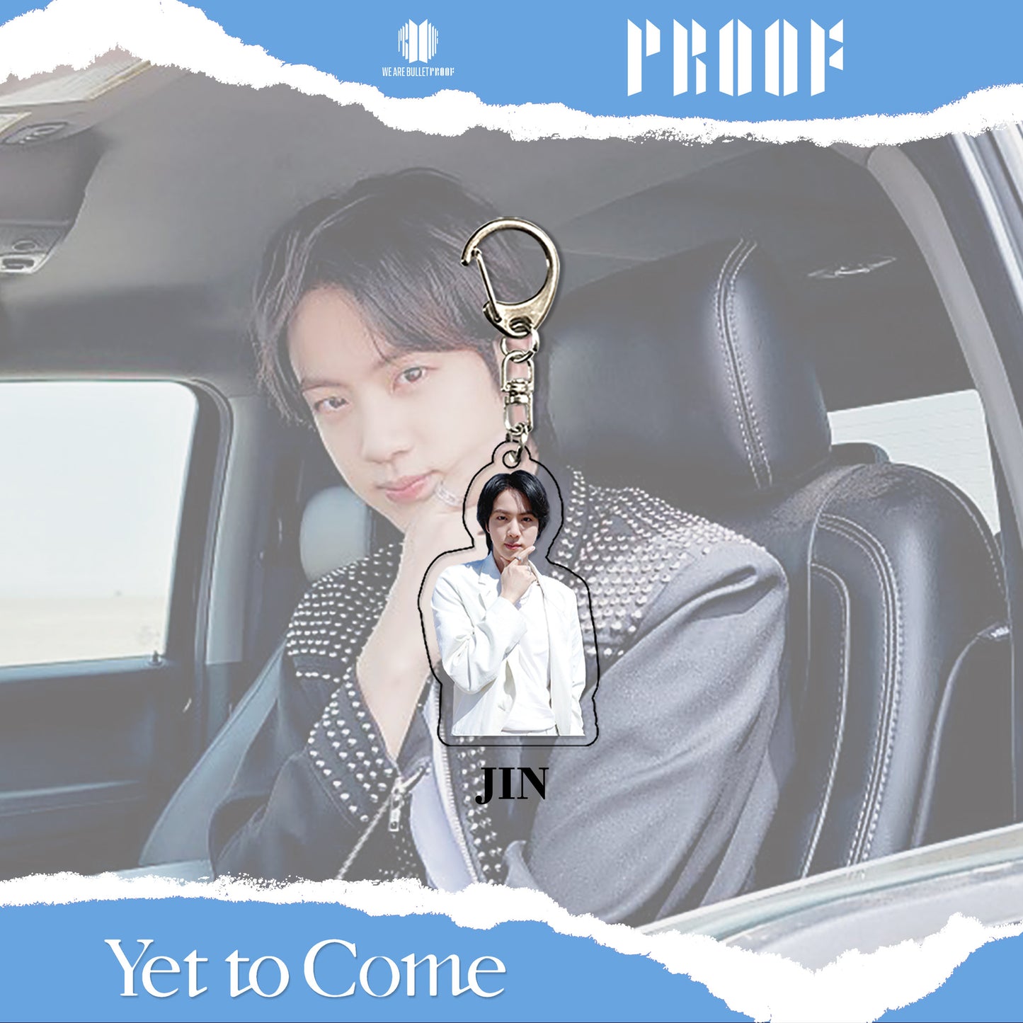 BTS New Album "Proof" Acrylic Keychain Jungkook Jeongguk Pendant Accessories