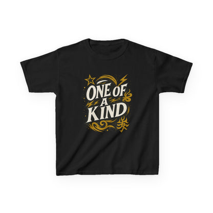 One of a Kind Kids Tee, Unique Kids T-Shirt, Custom Kids Heavy Cotton Tee, Gift for Kids, Fun Kids Apparel