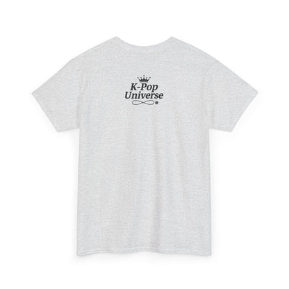 K-Pop Fan Tee, I Love G-DRAGON T-Shirt, Unisex Cotton Top, Music Lover Gift, Floral Graphic Tee, Birthday Gift for Fans,GD, G-DRAGON