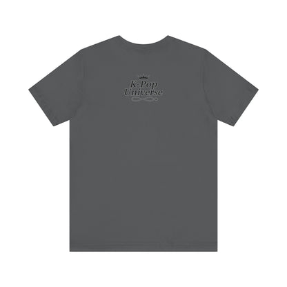 K-Pop Inspired Graphic Tee for Music Lovers, Feel the Beat T-Shirt, Unisex Music Tee, Concert Apparel, Gift for Fans, Festival Wear