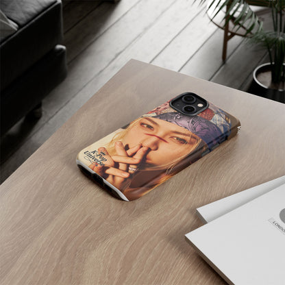 K-Pop Tough Phone Case, Stylish K-Pop Accessory, Trendy Gift for Fans, Birthday Present, Unique Phone Case Design
