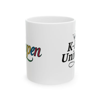 K-Pop Inspired Ceramic Mug, Perfect Gift for Fans, Fun Kitchen Decor, Coffee Lover's Companion, Ideal for Birthdays or Celebrations, ENHYPEN