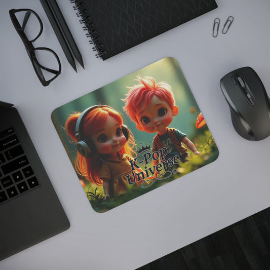 K-Pop Universe Desk Mouse Pad, Gamer Gift, Home Office Decor, K-Pop Merch, Cute Mousepad for Fans, Ideal for Birthdays #nelvkpop