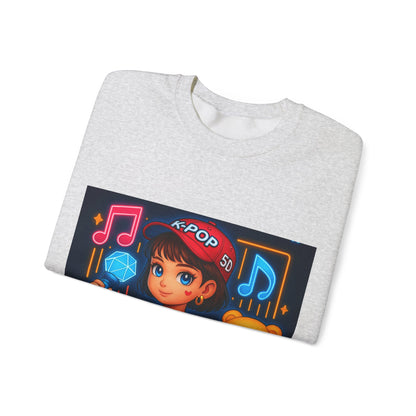 K-Pop Universe Sweatshirt, Cozy Unisex Crewneck for Fans, Perfect for Gifting, Concerts, and Everyday Wear