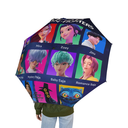 ❗LIMITED EDITION ❗ Semi-Automatic Foldable Umbrella, k-pop demon Jun