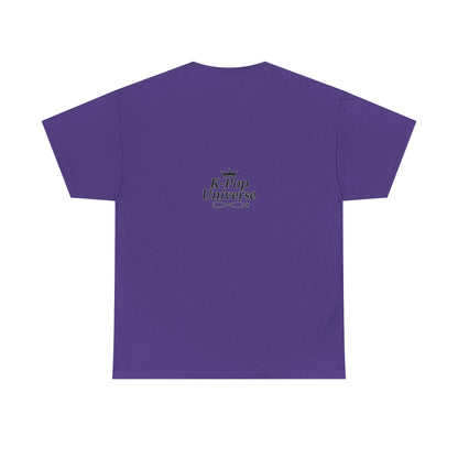 K-Pop Universe "Good Vibes Only" Graphic T-Shirt, Unisex Cotton Tee, Music Lover Gift, Concert Wear, Casual Style