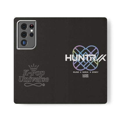 LIMITED EDITION❗K-Pop Universe Flip Cases - Stylish Phone Wallet, Perfect for Fans, Gift for Music Lovers, Trendy Accessory, Smartphones, Huntrax, K-POP demon hunters, k-pop universe
