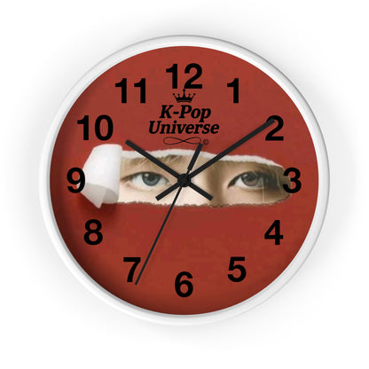 K-Pop Universe Wall Clock, K-Pop Decor, Unique Gift, Home Decoration, Music Lover Accessory, Trendy Wall Art, Kim TAEHYUNG/BTS