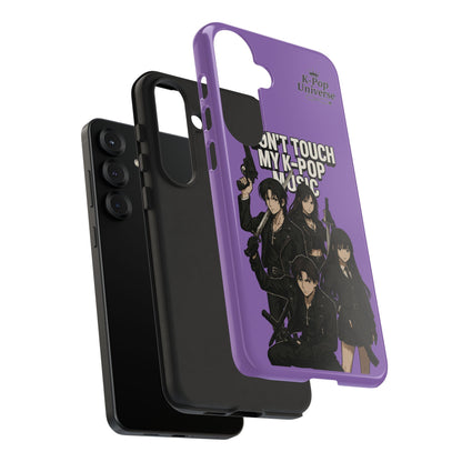 K-Pop Phone Case, Don't Touch My K-Pop Music Cover, Gift for Fans, Cute K-Pop Merchandise, Trending Phone Accessories
