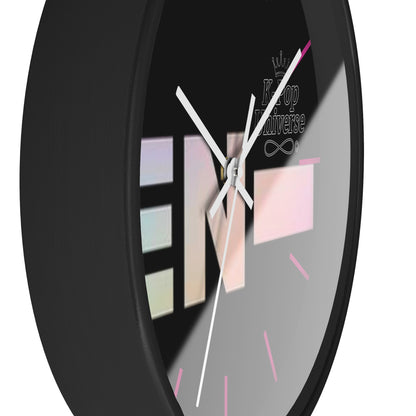 K-Pop Themed Wall Clock, Stylish Home Decor, J-Pop Universe Decoration, Unique Gift for Fans, Musician Inspired Wall Art
