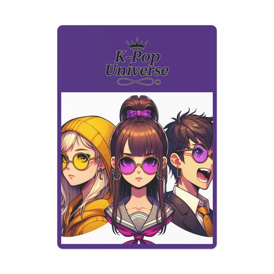 K-Pop Themed Poker Cards, Card Games, Gift for Gamers, Collectible Playing Cards, Fun Party Games, Unique Deck for Friends, k-pop universe,#nelvkpop