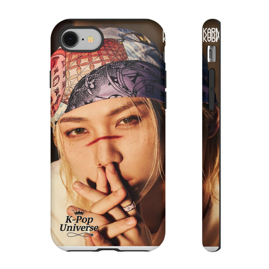K-Pop Tough Phone Case, Stylish K-Pop Accessory, Trendy Gift for Fans, Birthday Present, Unique Phone Case Design