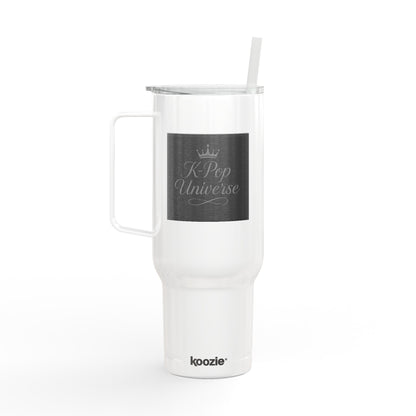 Engraved Insulated Tumbler, 40oz Travel Mug, Personalized Drinkware, Customized K-Pop Universe Tumbler, Ideal Gift for Fans
