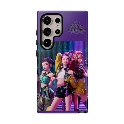 K-Pop Universe Phone Case, Stylish Tough Phone Cover, Colorful K-Pop Inspired Accessory, Trendy Gift for Fans, Durable Protection for Phones
