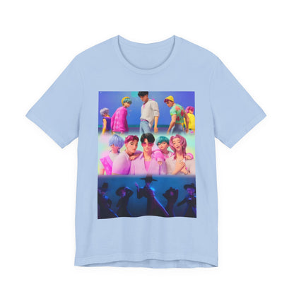 ‼️Limited edition‼️ K-Pop Inspired Unisex Jersey Tee, Perfect for Concerts, Casual Wear, Fan Apparel, Gifts for Music Lovers, Streetwear, K-pop demon hunters,Saja boys