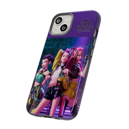 K-Pop Universe Phone Case, Stylish Tough Phone Cover, Colorful K-Pop Inspired Accessory, Trendy Gift for Fans, Durable Protection for Phones
