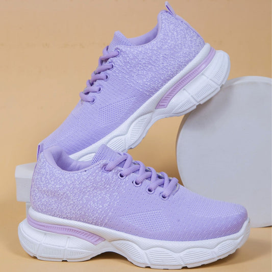 Women's Sports Shoes Breathable Soft Sole Ultra-light Running Shoes Versatile Mesh Casual Running Shoes Travel Shoes