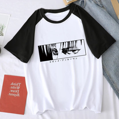 Y2k Japanese Anime Attack on Titan T Shirt Shingeki No K yoji🇯🇵