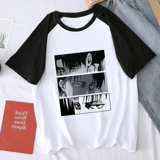 Y2k Japanese Anime Attack on Titan T Shirt Shingeki No K yoji🇯🇵