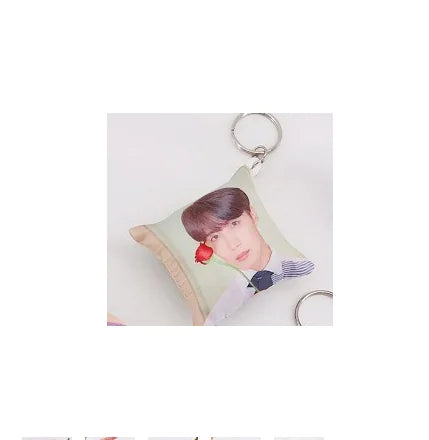 BTS Plush Cushion Keychain Accessories