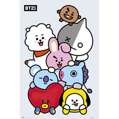 K Pop Merchandise Shop Kpop Keychain Bt21  Bt21 Creative Keychain
