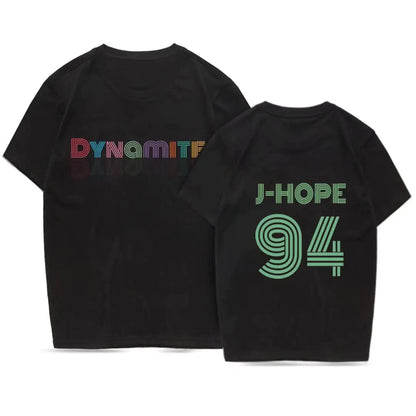 Kpop Tshirt Dynamite Shirt Suga Jungkook Jimin V Rap Jhope Jin t Shirt Mech for Women